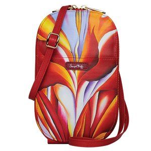 Red Canna Georgia O'Keeffe Crossbody Bag